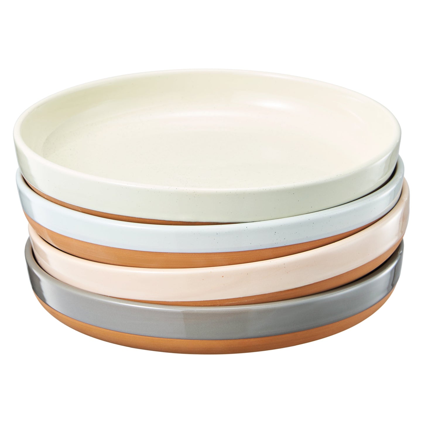 TEEK - Tonal Ceramic Flat Bowls Set HOME DECOR TEEK KS