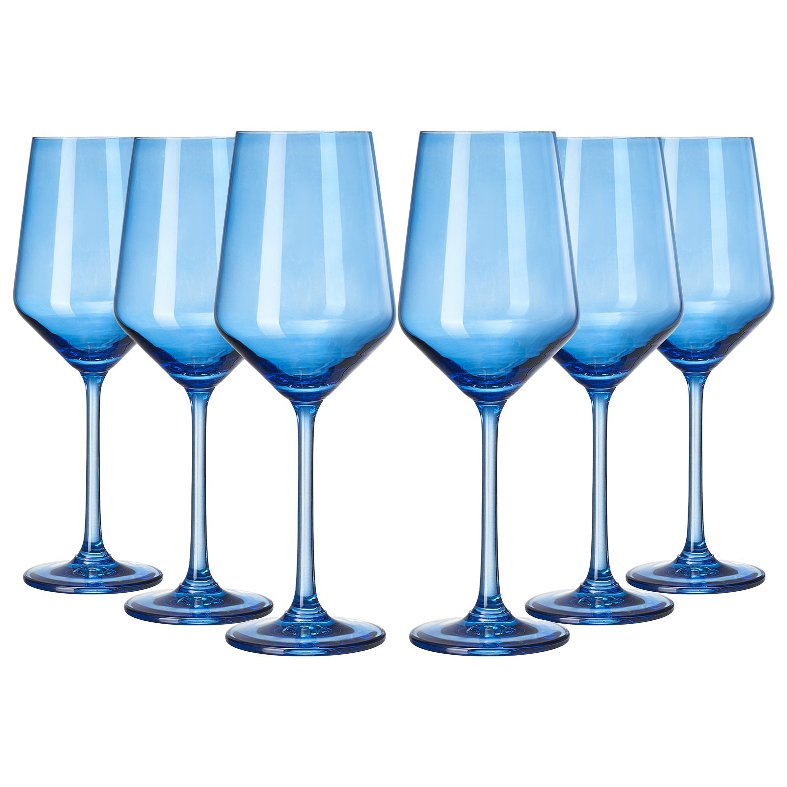 TEEK - Rhea Stemmed Wine Glassware Cobalt Blue Set HOME DECOR TEEK KS