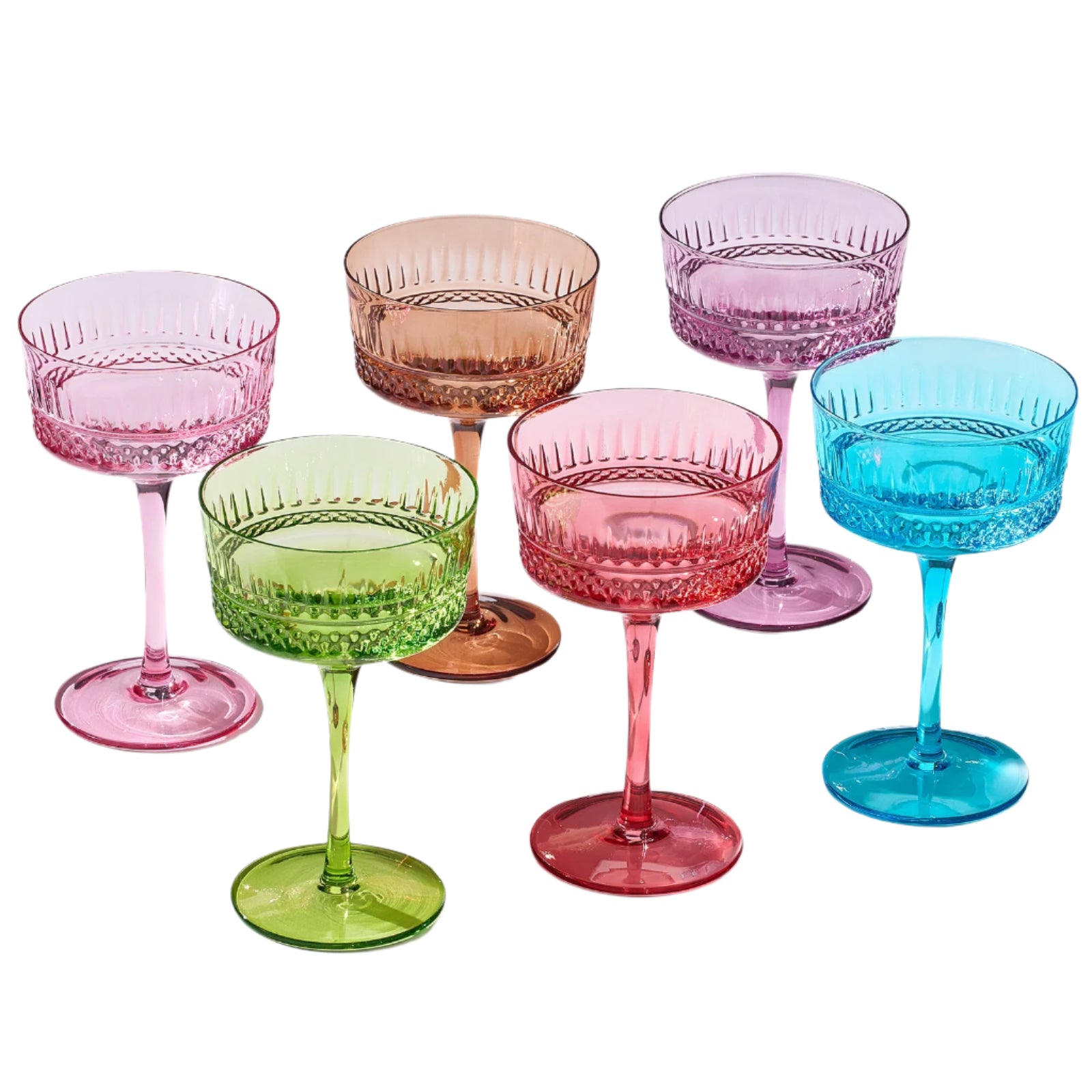 TEEK - Duomo Champagne Coupe Cocktail Glassware Set HOME DECOR TEEK KS