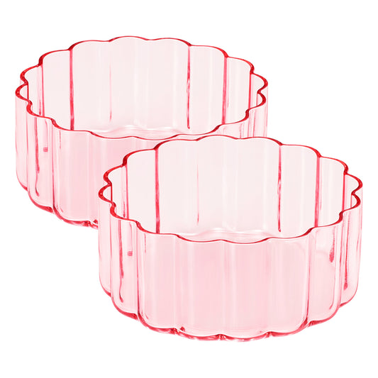 TEEK - Flower Bowl Glassware Set HOME DECOR TEEK KS