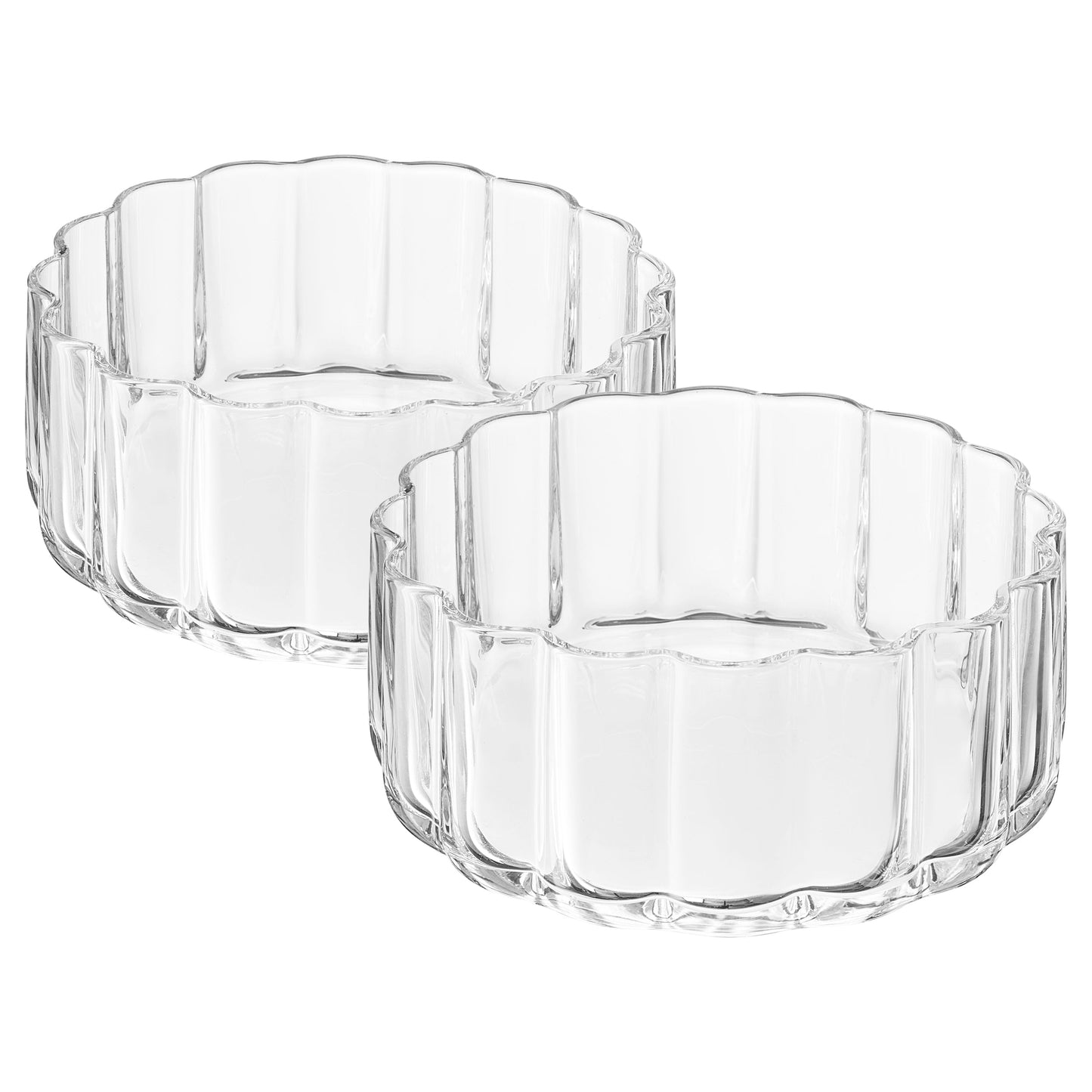 TEEK - Flower Bowl Glassware Set HOME DECOR TEEK KS