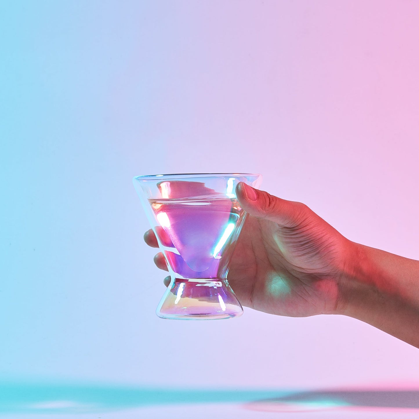 TEEK - Pearl Double-Wall Martini Cocktail Glassware Set HOME DECOR TEEK KS