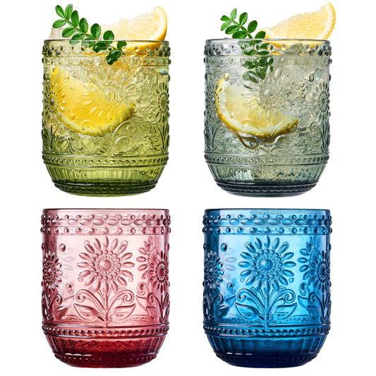 TEEK - Monet Lowball Tumbler Glassware Set HOME DECOR TEEK KS