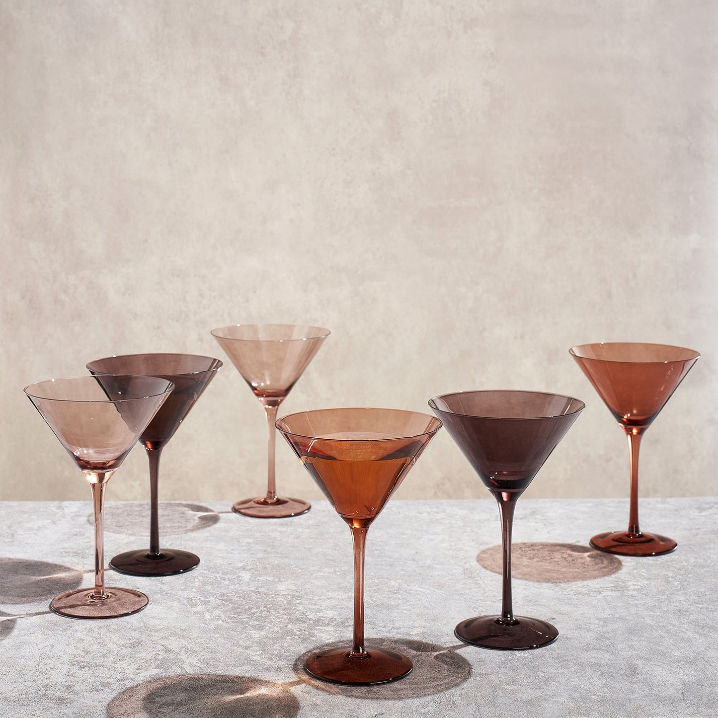 TEEK - Fortuna Martini Cocktail Glassware Set HOME DECOR TEEK KS