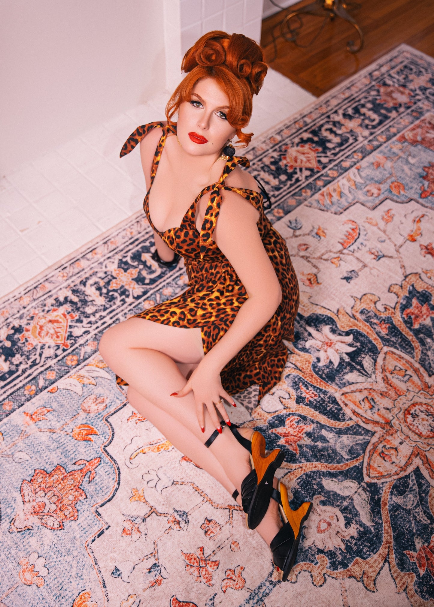 TEEK - The Boom Boom Wedge - Black Leather Suede SHOES TEEK LLS