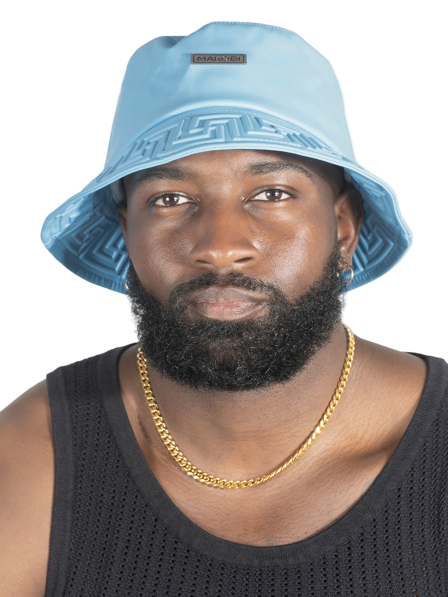 TEEK - M007 Romano Vegan L. Bucket Hat - Blue HAT TEEK MJ