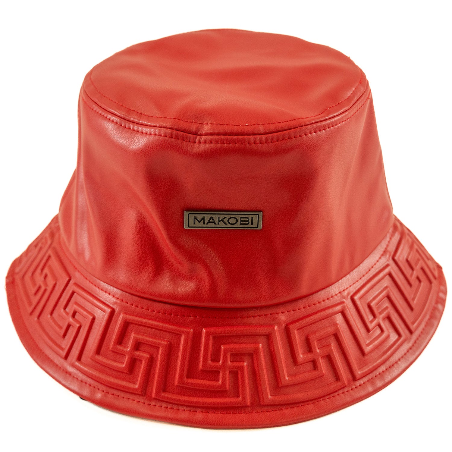 TEEK - M007 Romano Vegan L. Bucket Hat - Red HAT TEEK MJ RED L