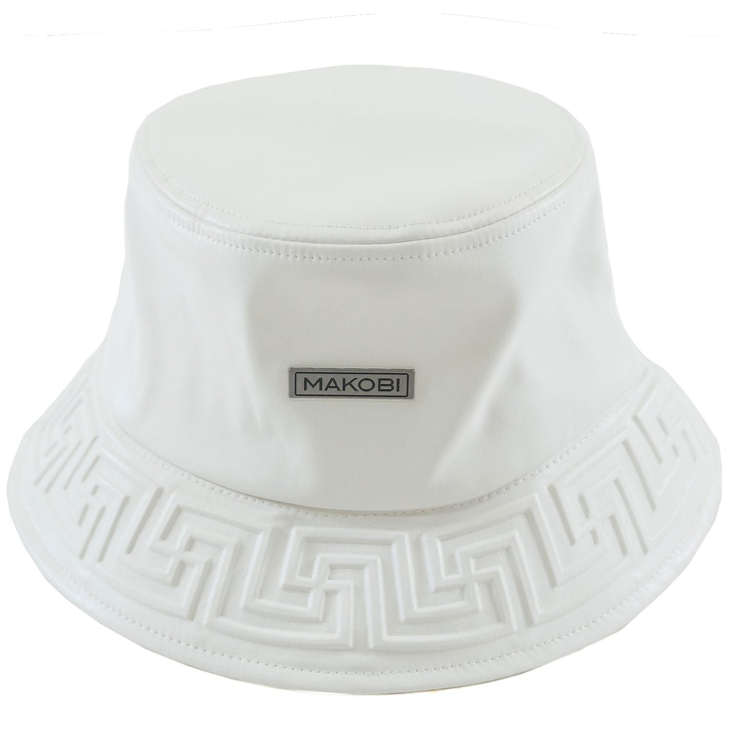 TEEK - M007 Romano Vegan L. Bucket Hat - White HAT TEEK MJ WHITE L