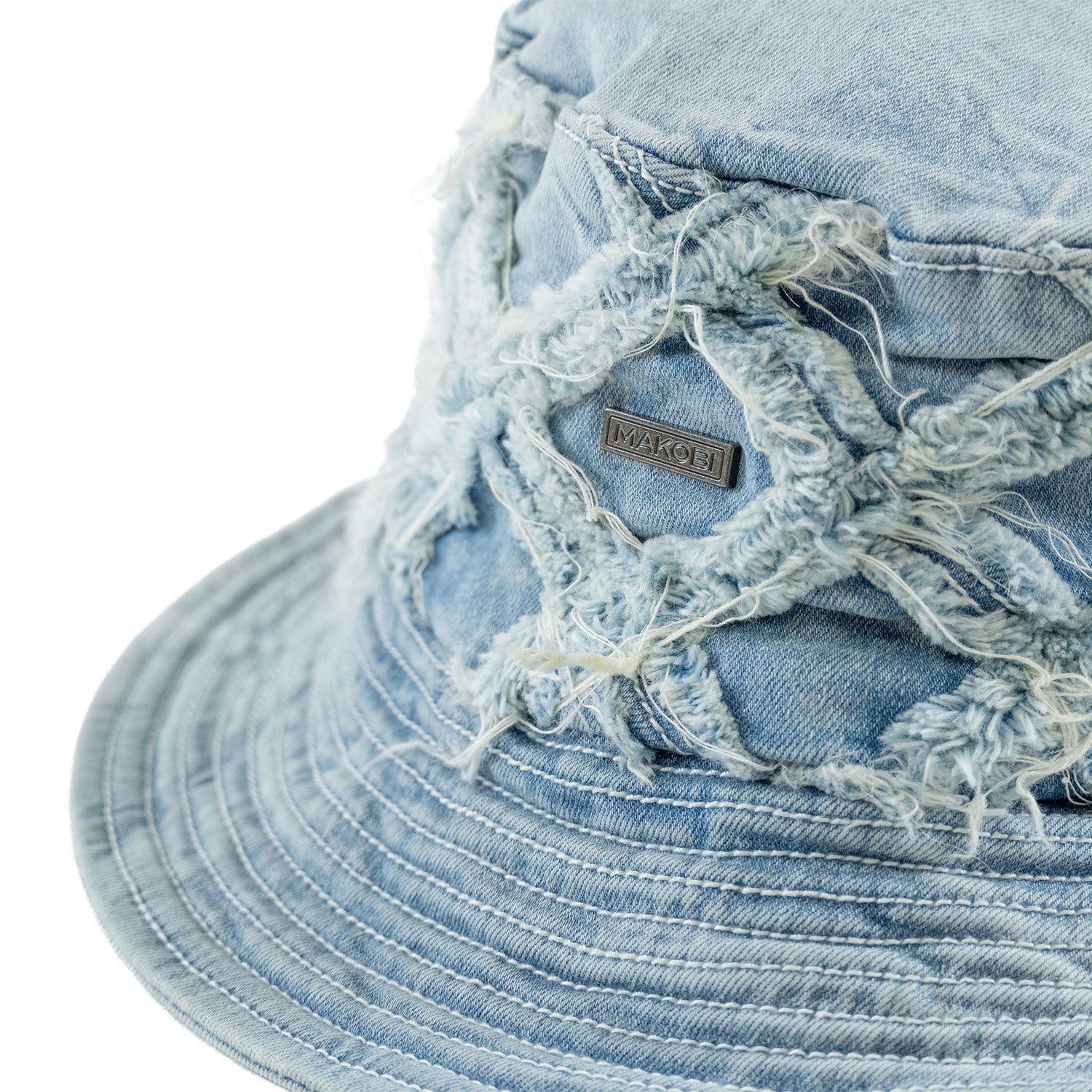 TEEK - Hat | M016 Rinaldi Denim Bucket Hat - Light Wash HAT TEEK MJ