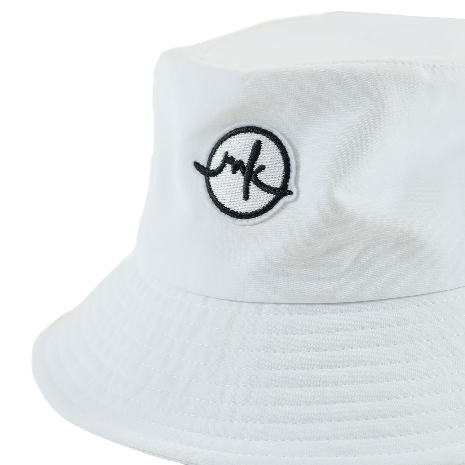 TEEK - M033 Colton Nylon Bucket Hat - White HAT TEEK MJ