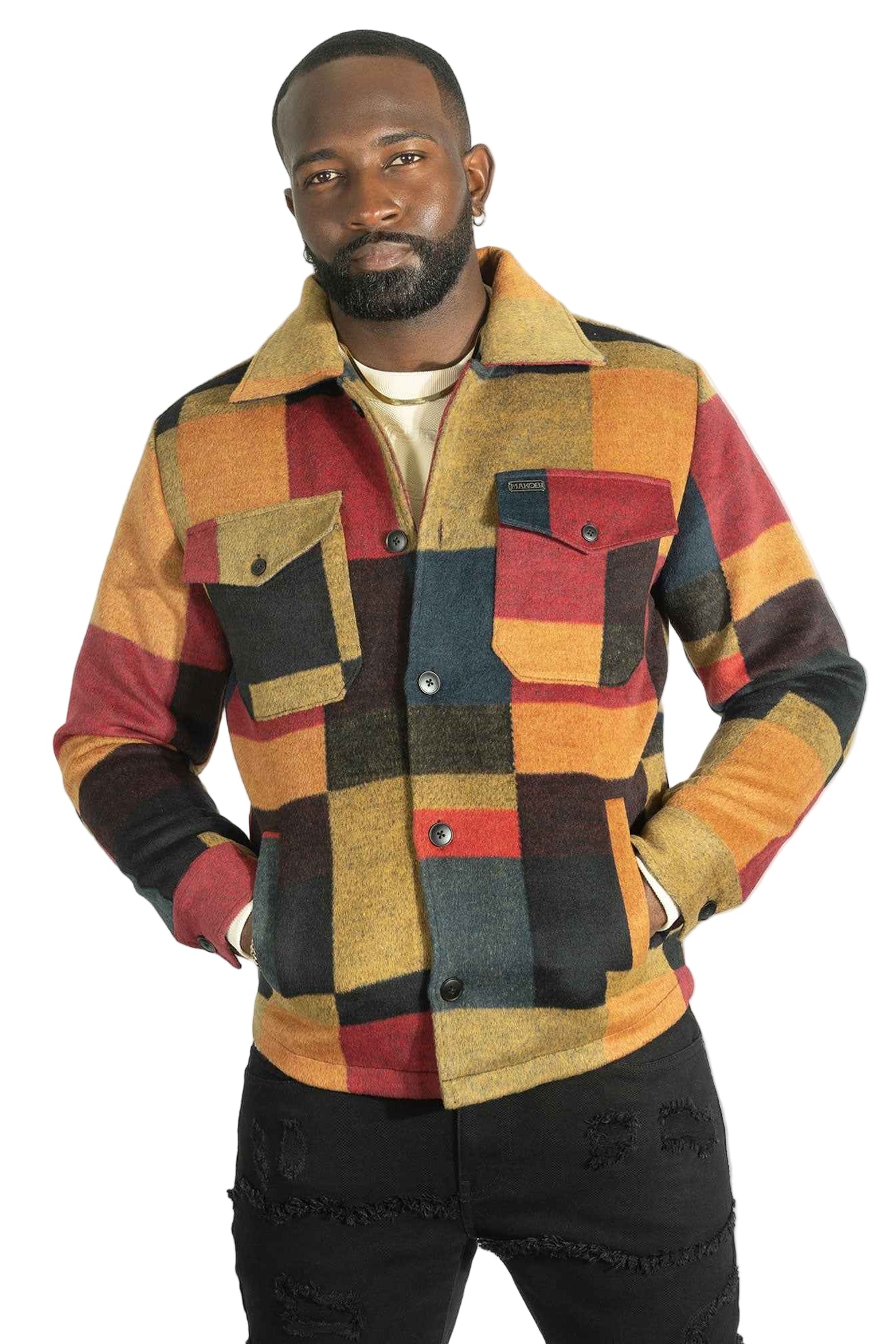 TEEK - Jacket| M10011 Mansori Wool Jacket - Navy JACKET TEEK MJ