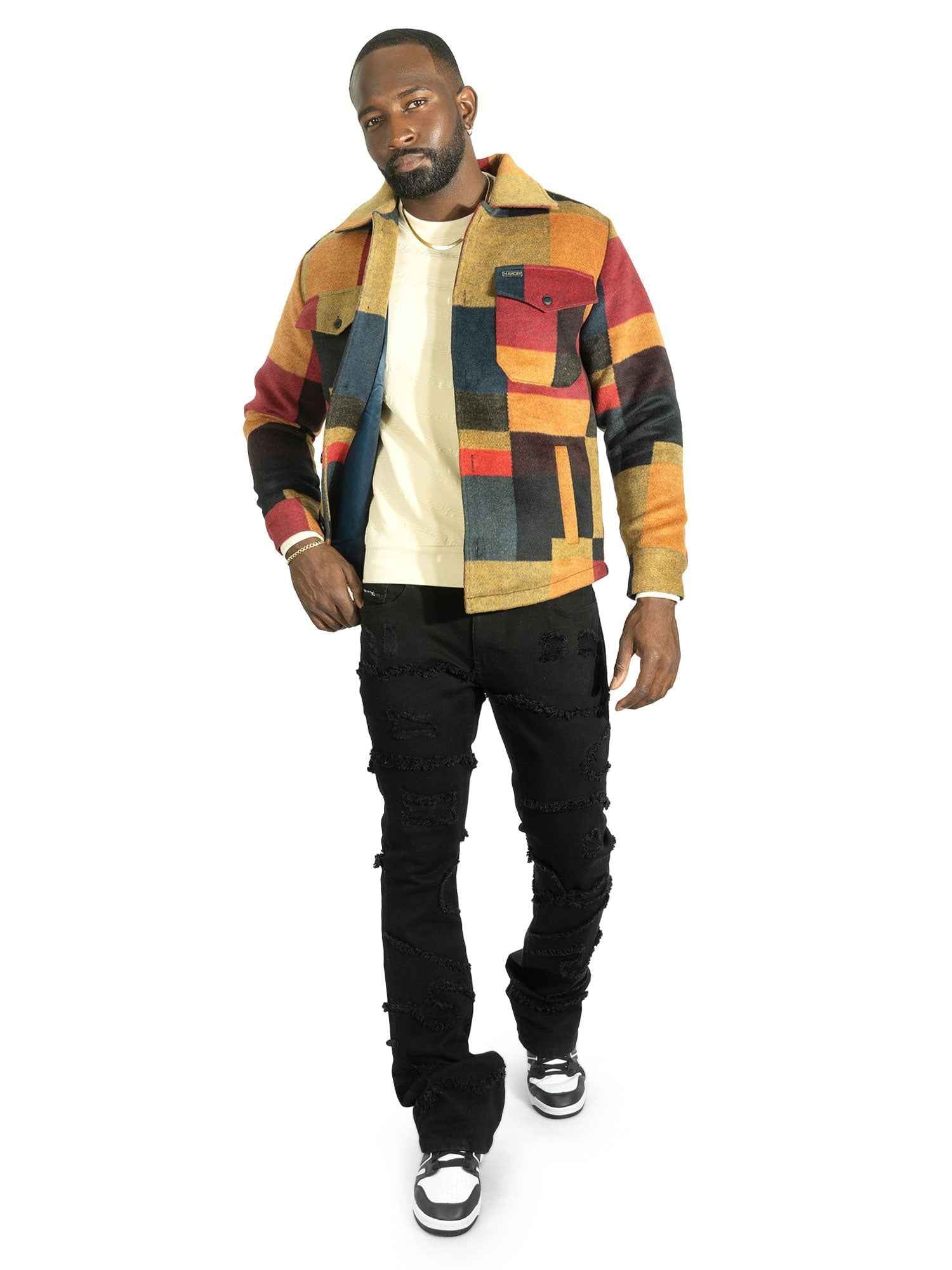 TEEK - Jacket| M10011 Mansori Wool Jacket - Navy JACKET TEEK MJ