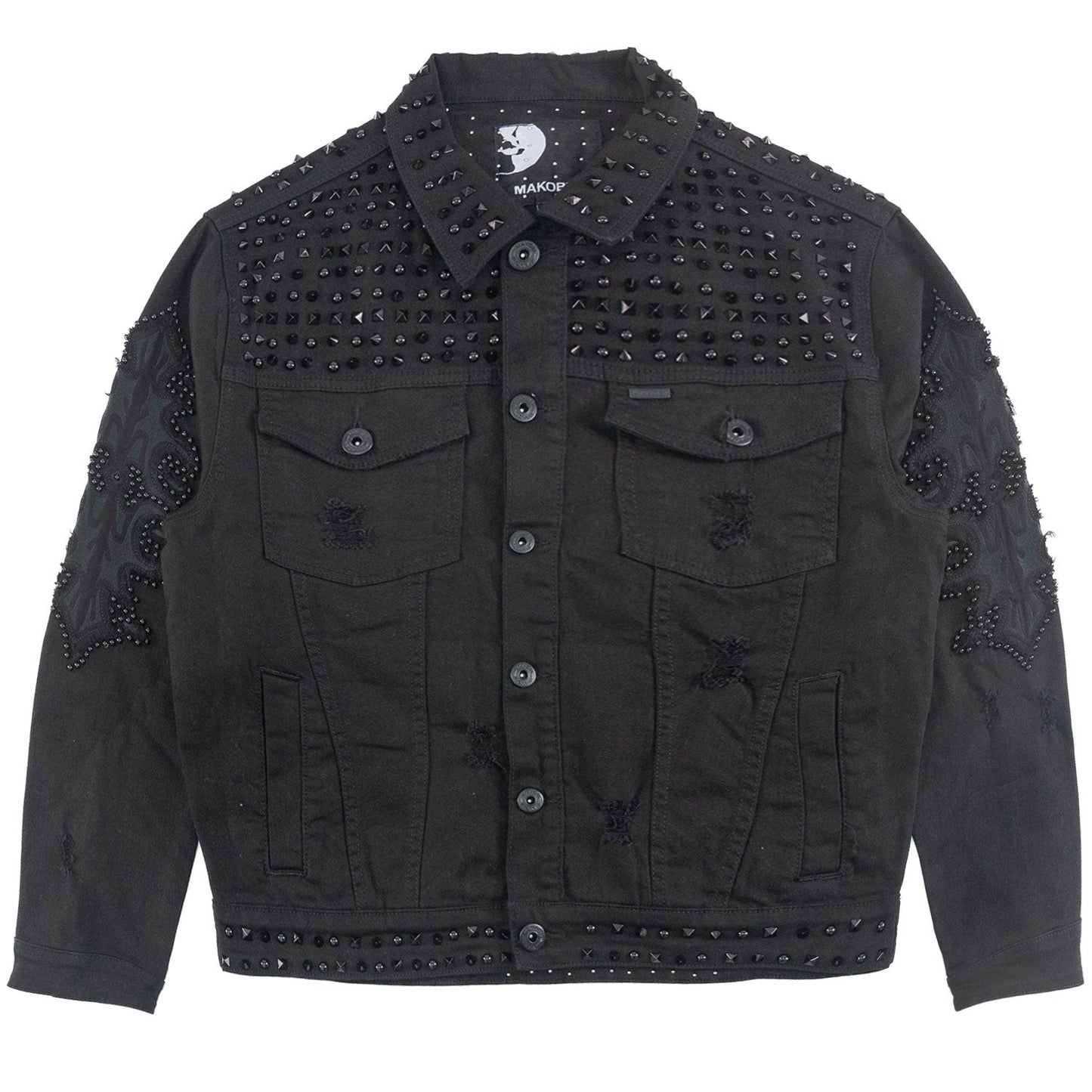 TEEK - Jacket | M1013 Positoni Denim - Black JACKET TEEK MJ BLACK M