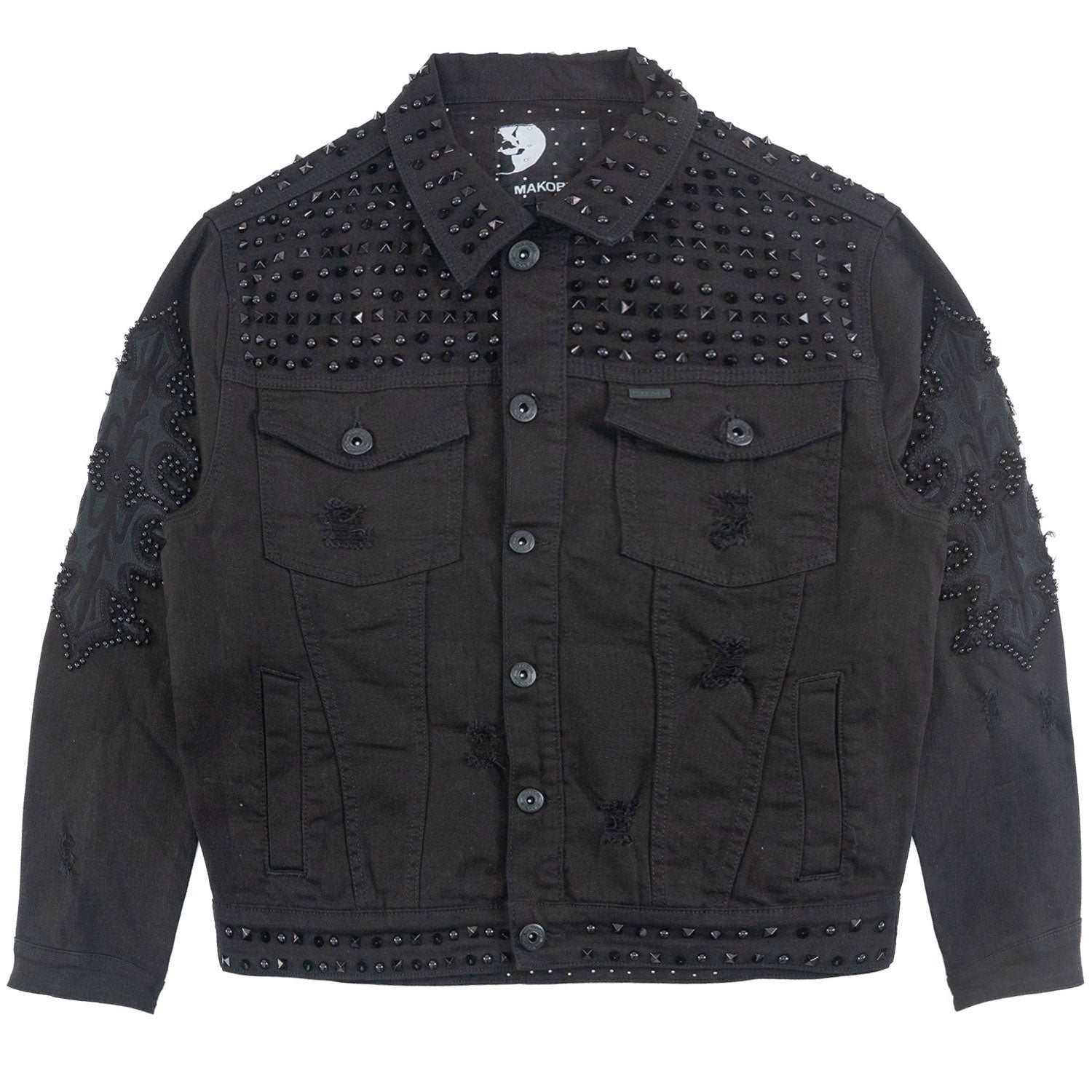 TEEK - Jacket | M1013 Positoni Denim - Black JACKET TEEK MJ BLACK M