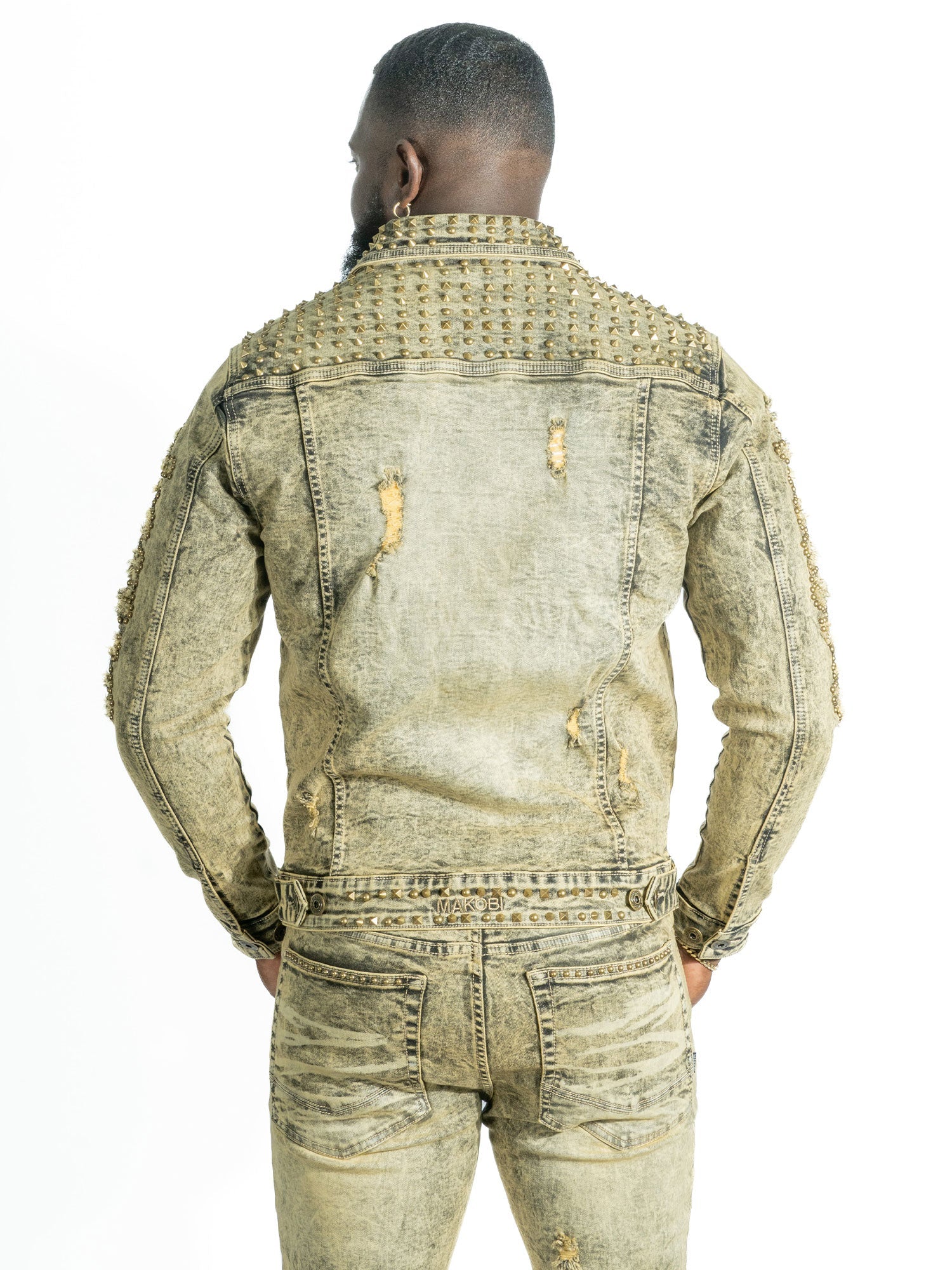 TEEK - Jacket | M1013 Positoni Denim - Olive JACKET TEEK MJ