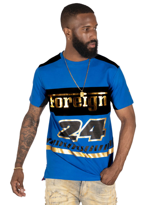 TEEK - M133 Makobi Foreign Tee - Royal TOPS TEEK MJ