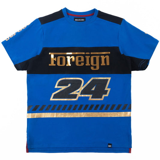 TEEK - M133 Makobi Foreign Tee - Royal TOPS TEEK MJ ROYAL S