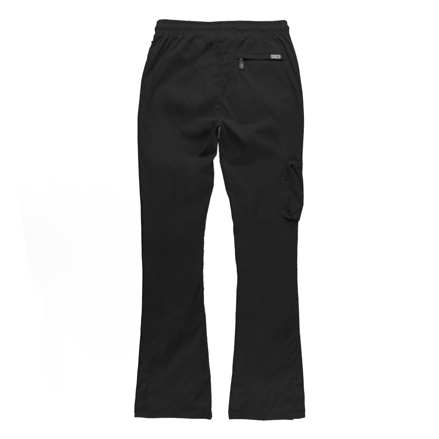 TEEK - M1625 Sartoni Nylon Stacked Pants - Black PANTS TEEK MJ