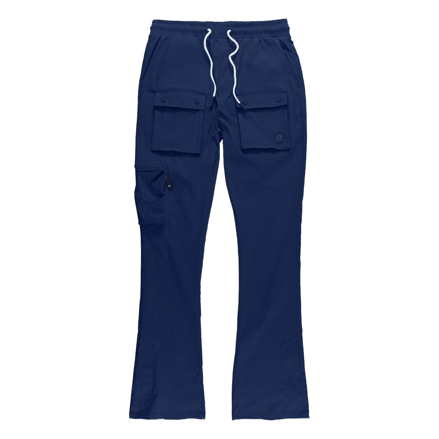 TEEK - M1625 Sartoni Nylon Stacked Pants - Navy PANTS TEEK MJ S NAVY