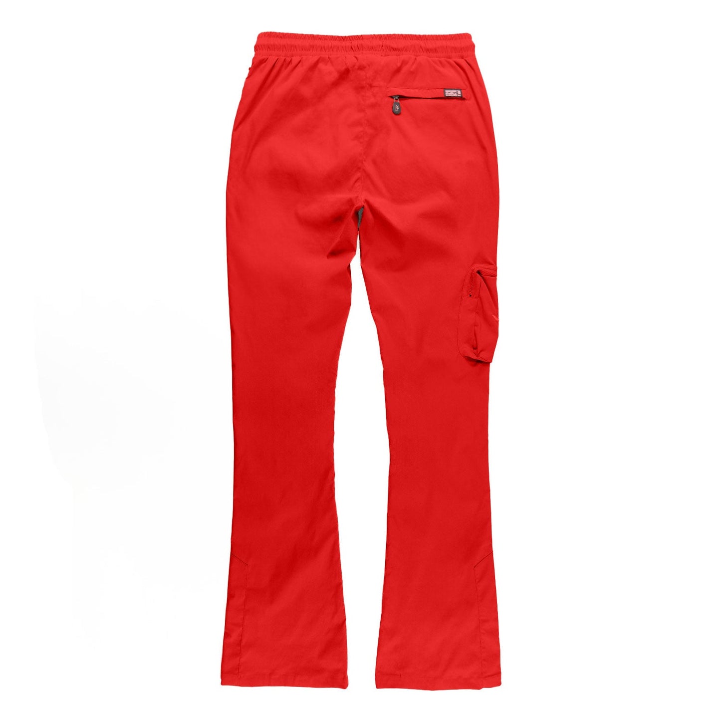 TEEK - M1625 Sartoni Nylon Stacked Pants - Red PANTS TEEK MJ