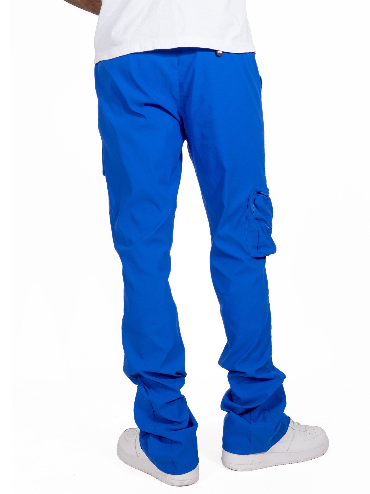 TEEK - M1625 Sartoni Nylon Stacked Pants - Royal PANTS TEEK MJ