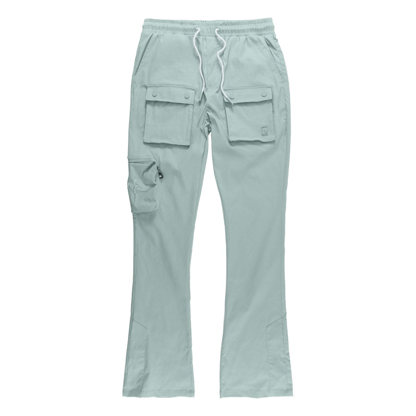TEEK - M1625 Sartoni Nylon Stacked Pants - Teal PANTS TEEK MJ S TEAL