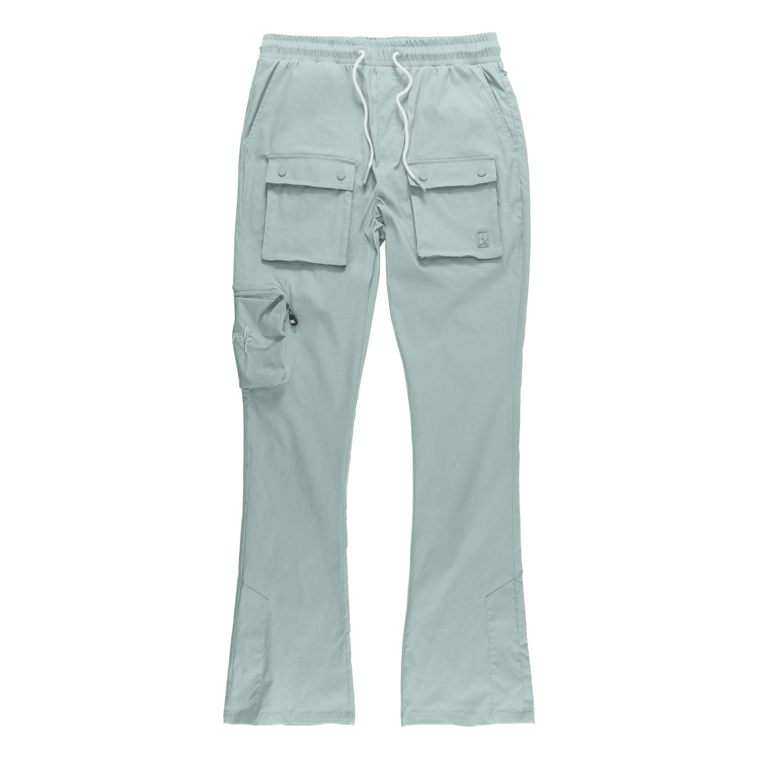 TEEK - M1625 Sartoni Nylon Stacked Pants - Teal PANTS TEEK MJ S TEAL