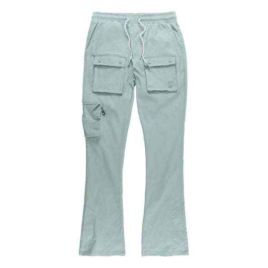 TEEK - M1625 Sartoni Nylon Stacked Pants - Teal PANTS TEEK MJ S TEAL