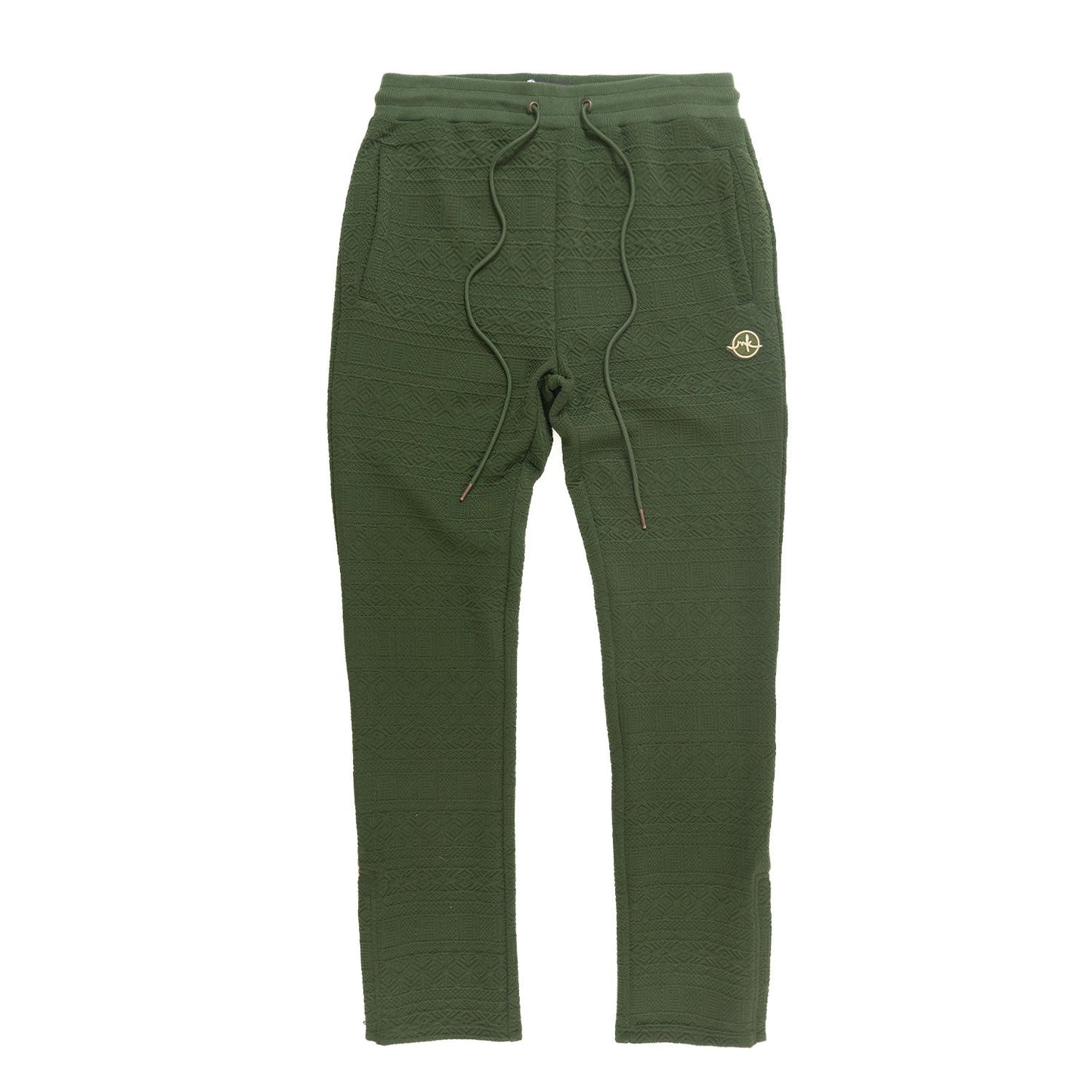 TEEK - M4356 Berteli Jacquard Hoody Set - Olive SET TEEK MJ