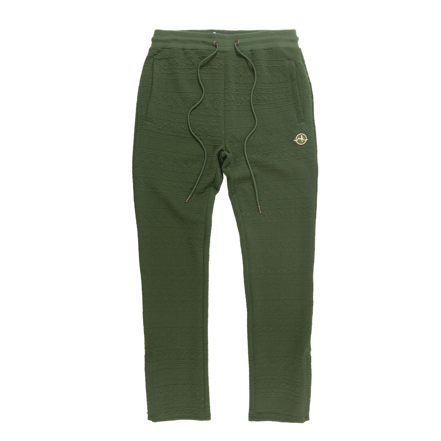 TEEK - M4356 Berteli Jacquard Hoody Set - Olive SET TEEK MJ