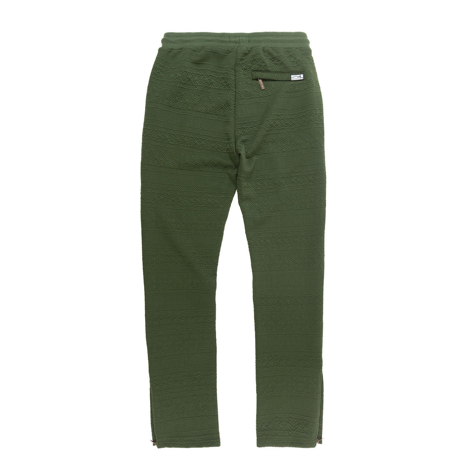 TEEK - M4356 Berteli Jacquard Hoody Set - Olive SET TEEK MJ