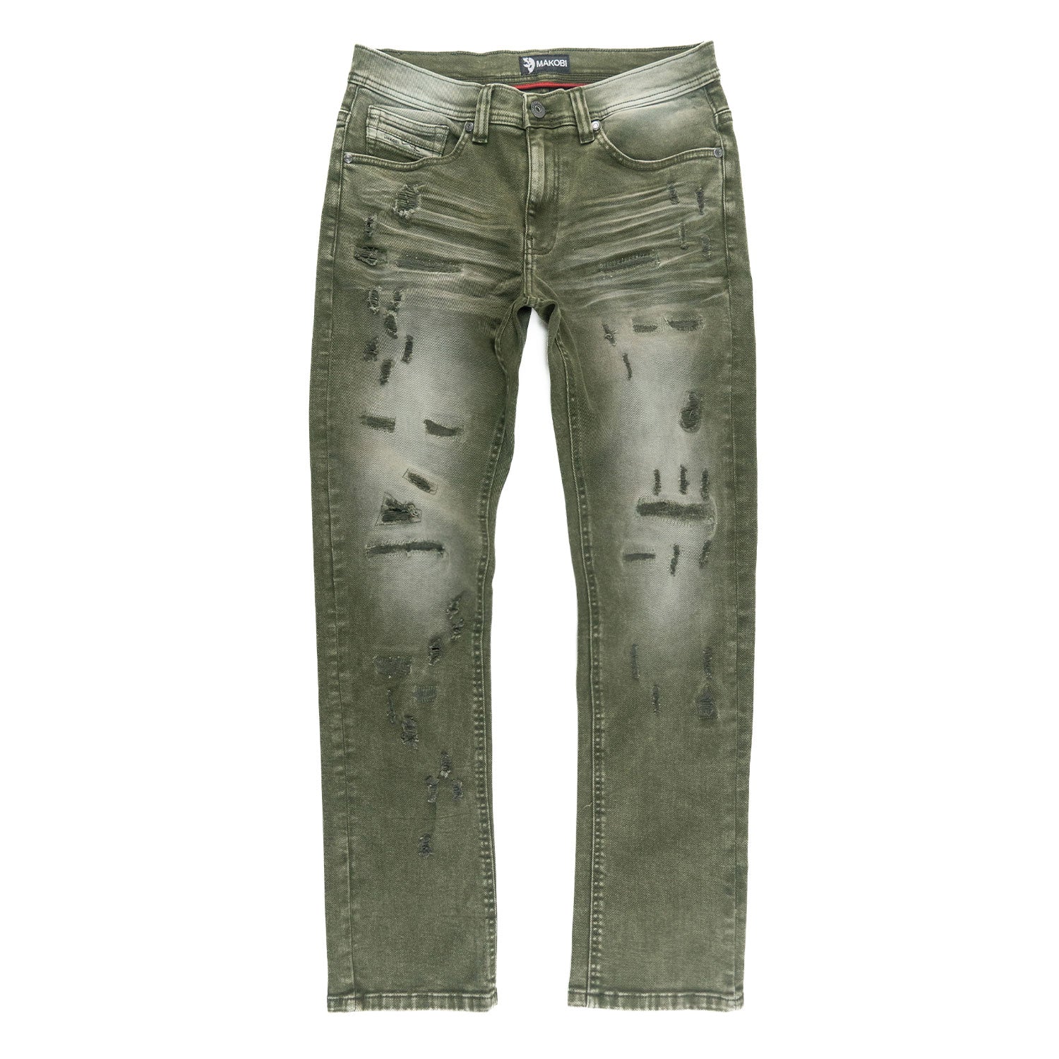 TEEK - Jeans | M1753 Bionco Pants - Olive JEANS TEEK MJ 30/32 OLIVE