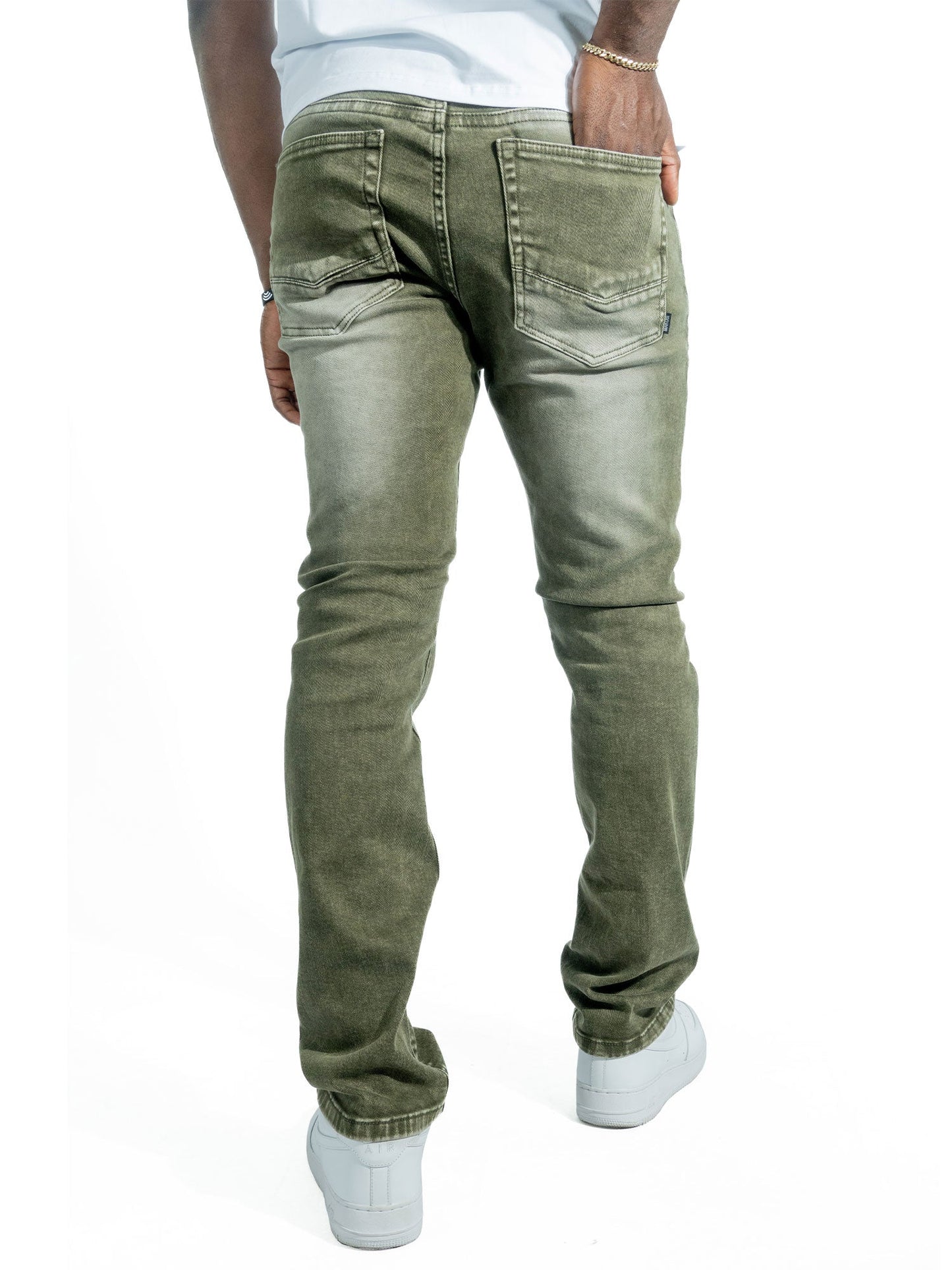 TEEK - Jeans | M1753 Bionco Pants - Olive JEANS TEEK MJ