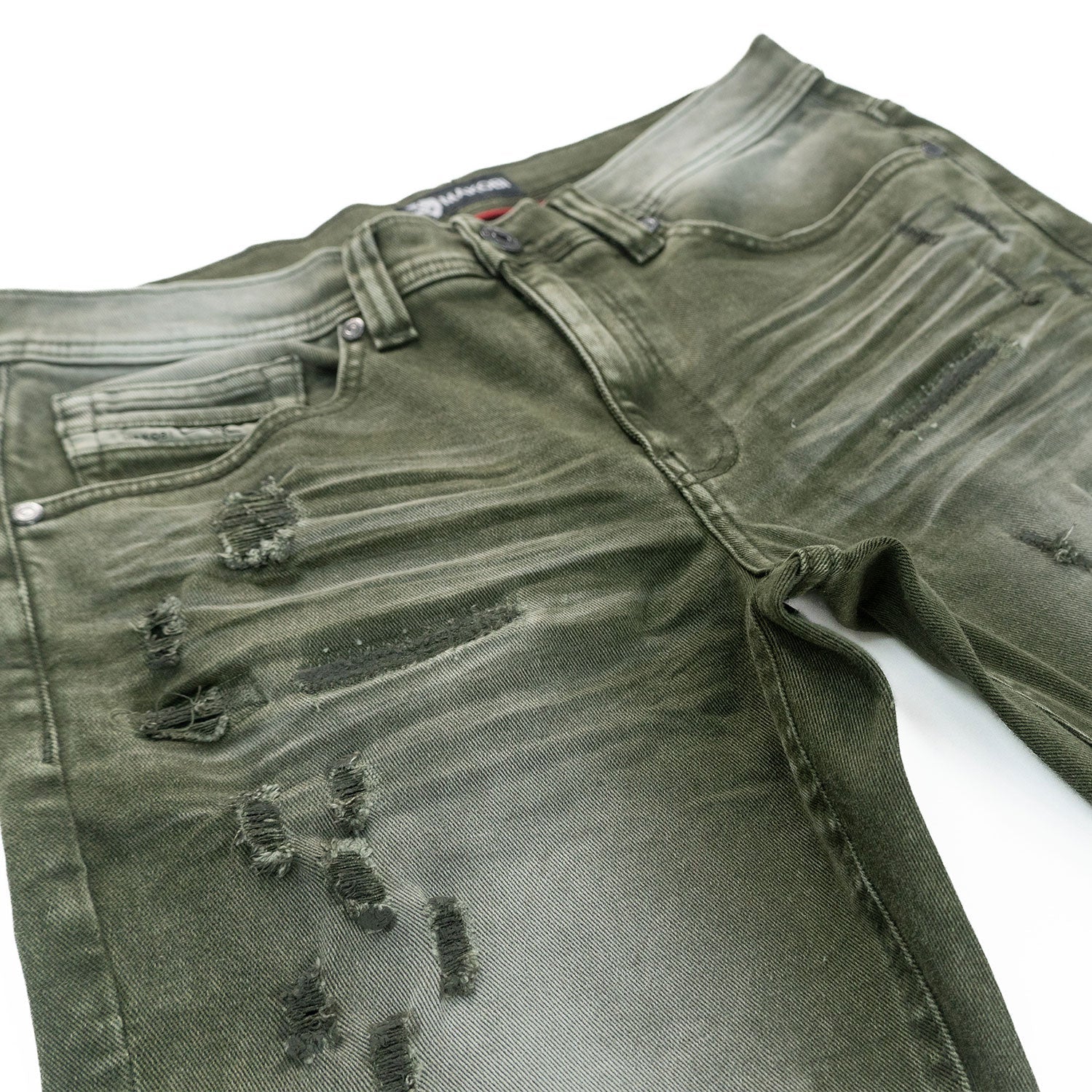 TEEK - Jeans | M1753 Bionco Pants - Olive JEANS TEEK MJ