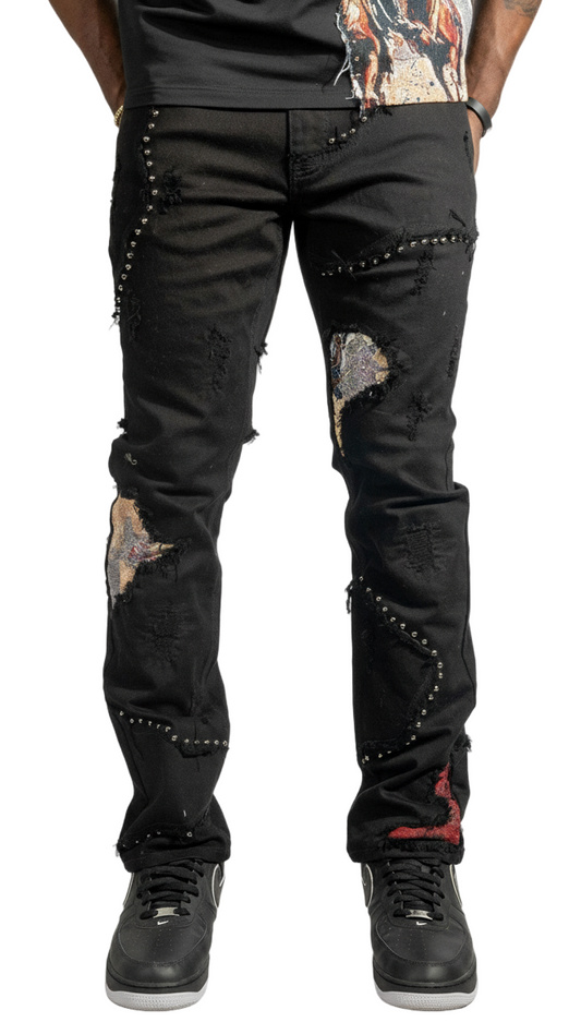 TEEK - Jeans | M1774 Ferdoni Pants - Black JEANS TEEK MJ 32/32 BLACK