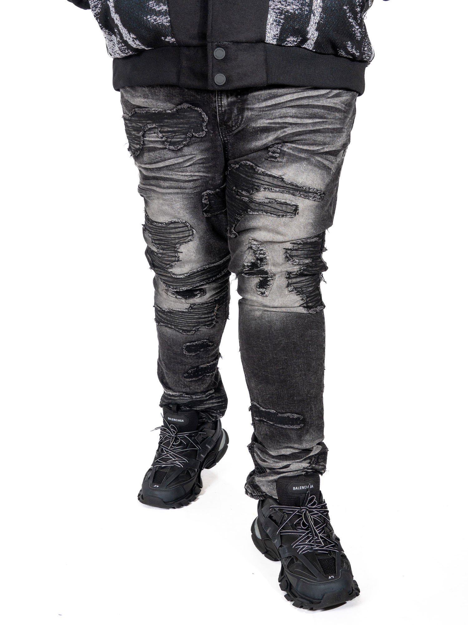 TEEK - M1781 Prato Jeans - Black Wash PANTS TEEK MJ
