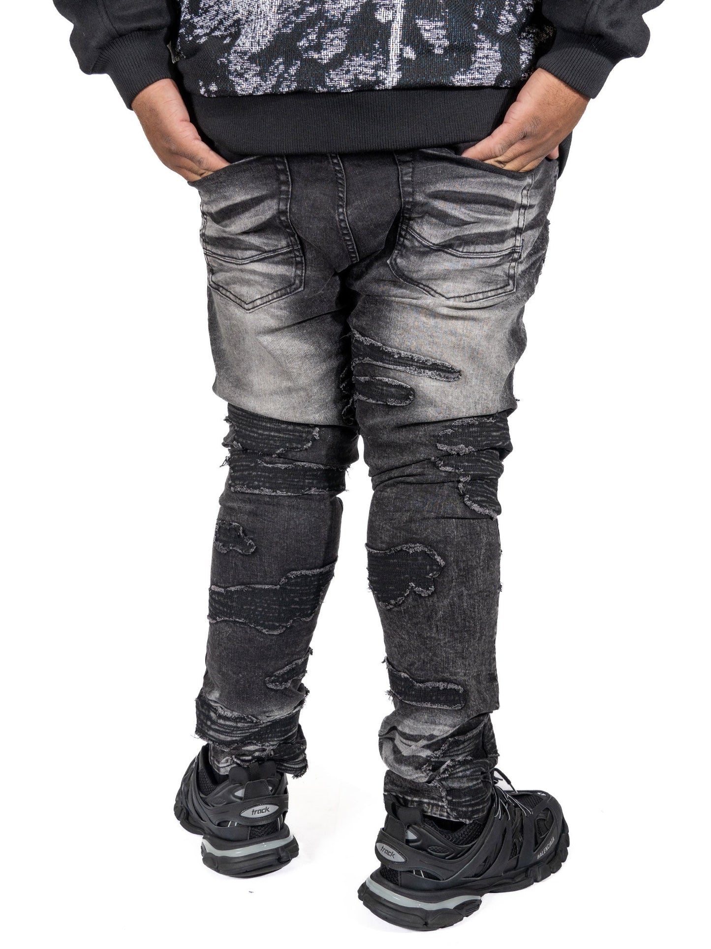 TEEK - M1781 Prato Jeans - Black Wash PANTS TEEK MJ