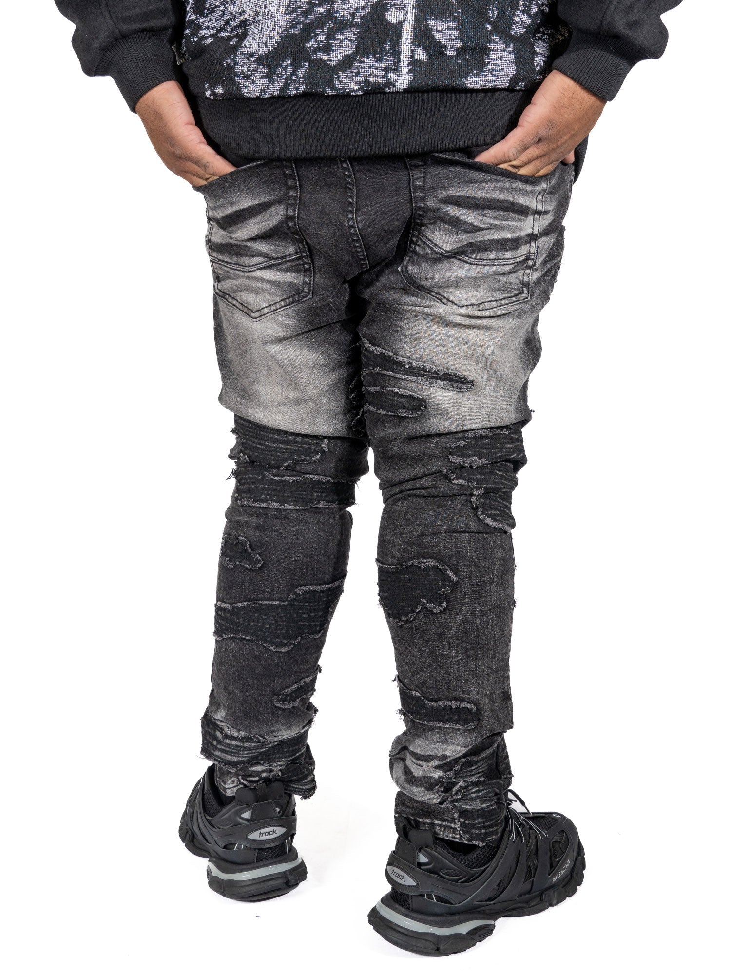 TEEK - M1781 Prato Jeans - Black Wash PANTS TEEK MJ