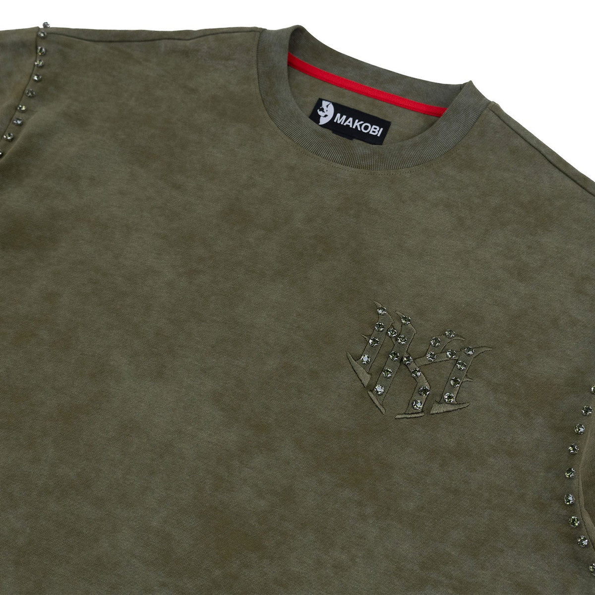 M183 Prada T-shirt - Olive T-shirt Makobi Jeans USA