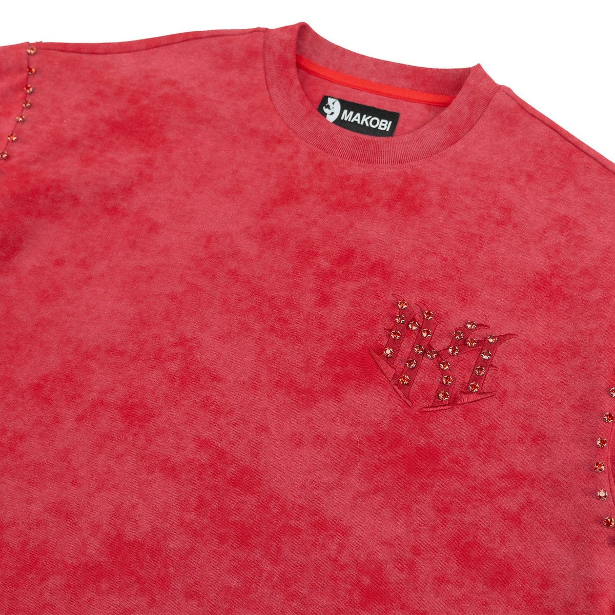 M183 Prada T-shirt - Red T-shirt Makobi Jeans USA