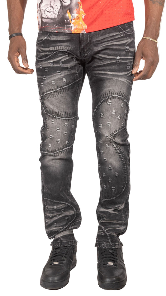 TEEK - Jeans | M1935 Esposito Pants - Black JEANS TEEK MJ