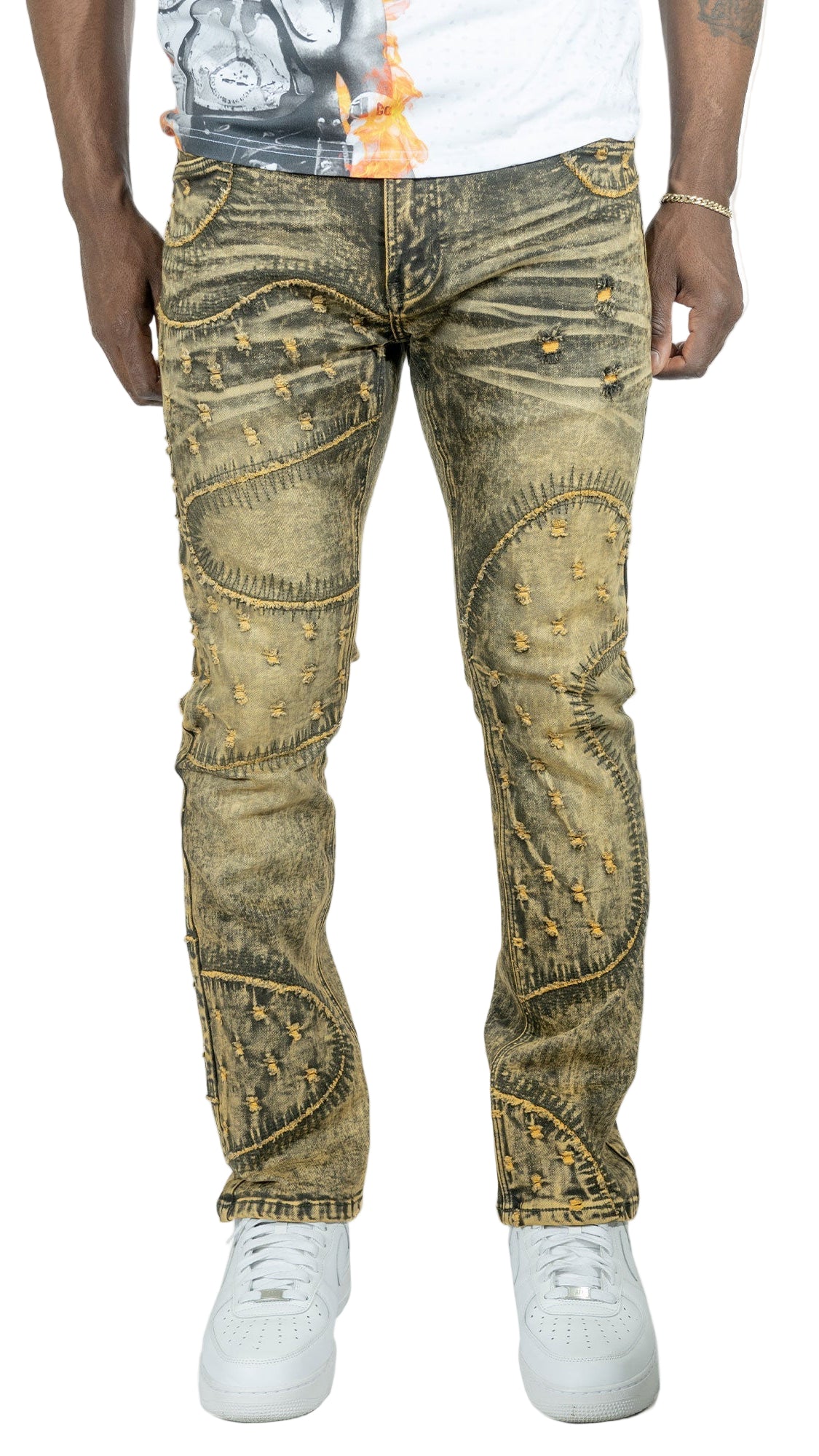 TEEK - Jeans | M1935 Esposito Pants - Olive JEANS TEEK MJ