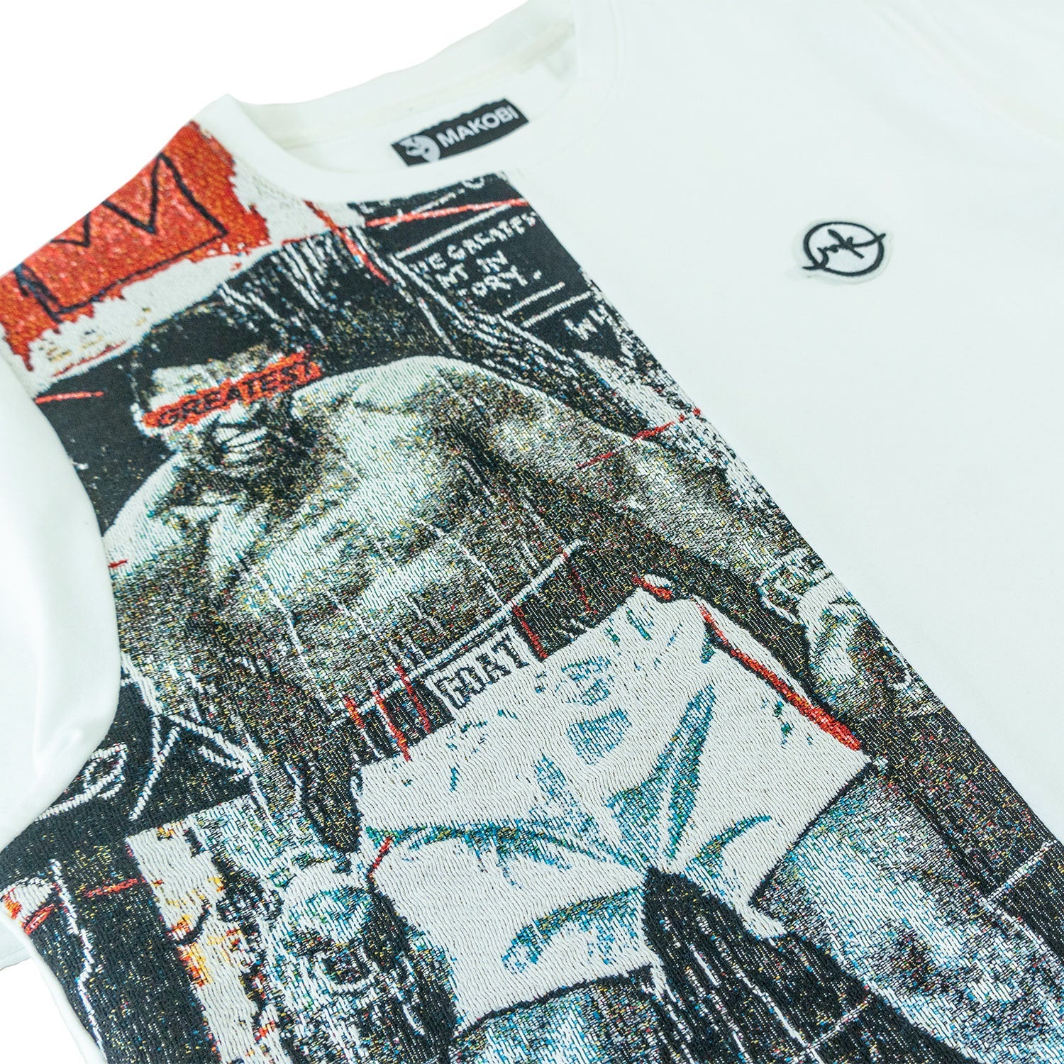 TEEK - M194 Makobi Mohadi Tee - White TOPS TEEK MJ