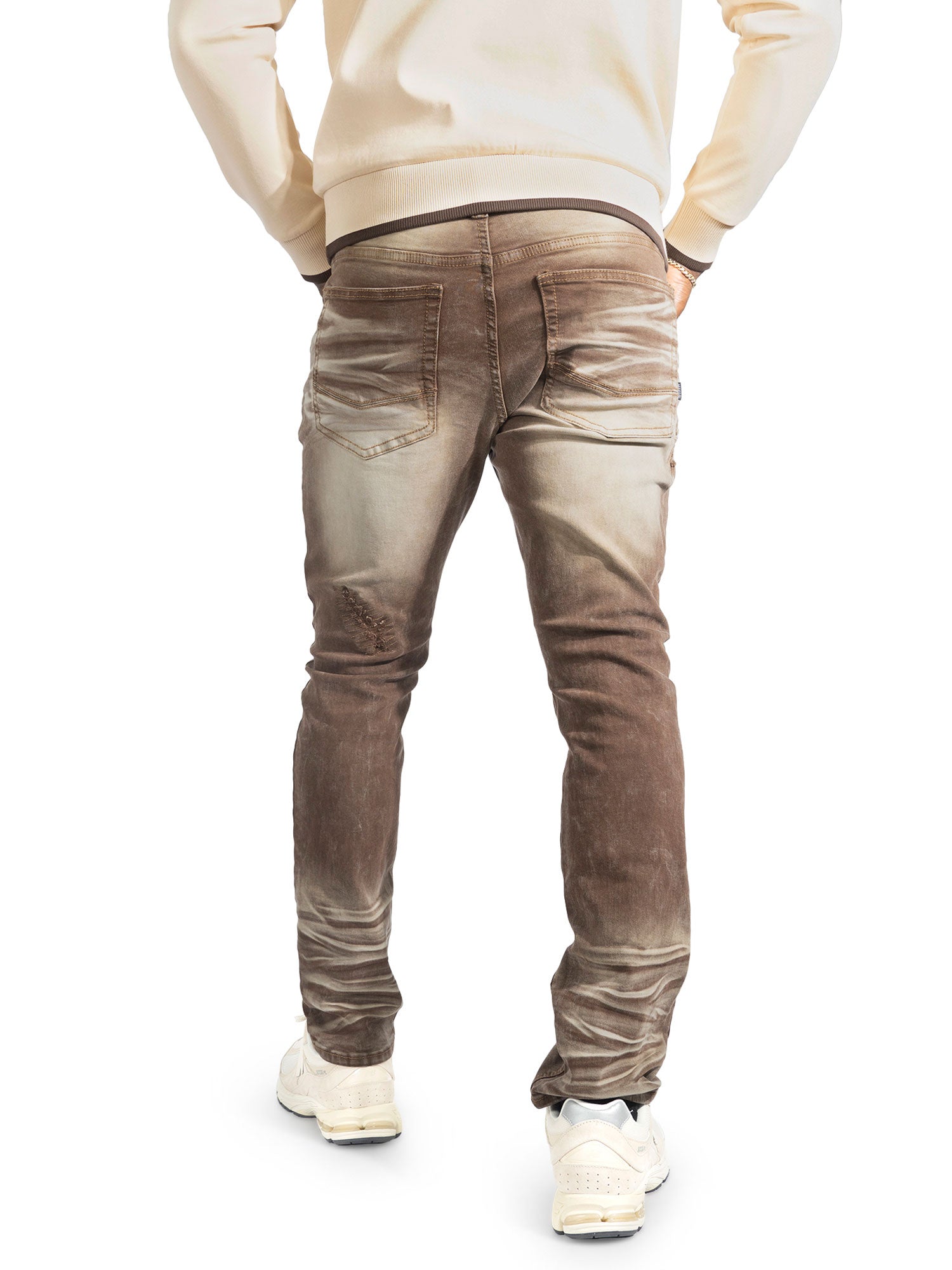 Pants | M1975 Lorenzo Jeans - Brown Jeans Makobi Jeans USA