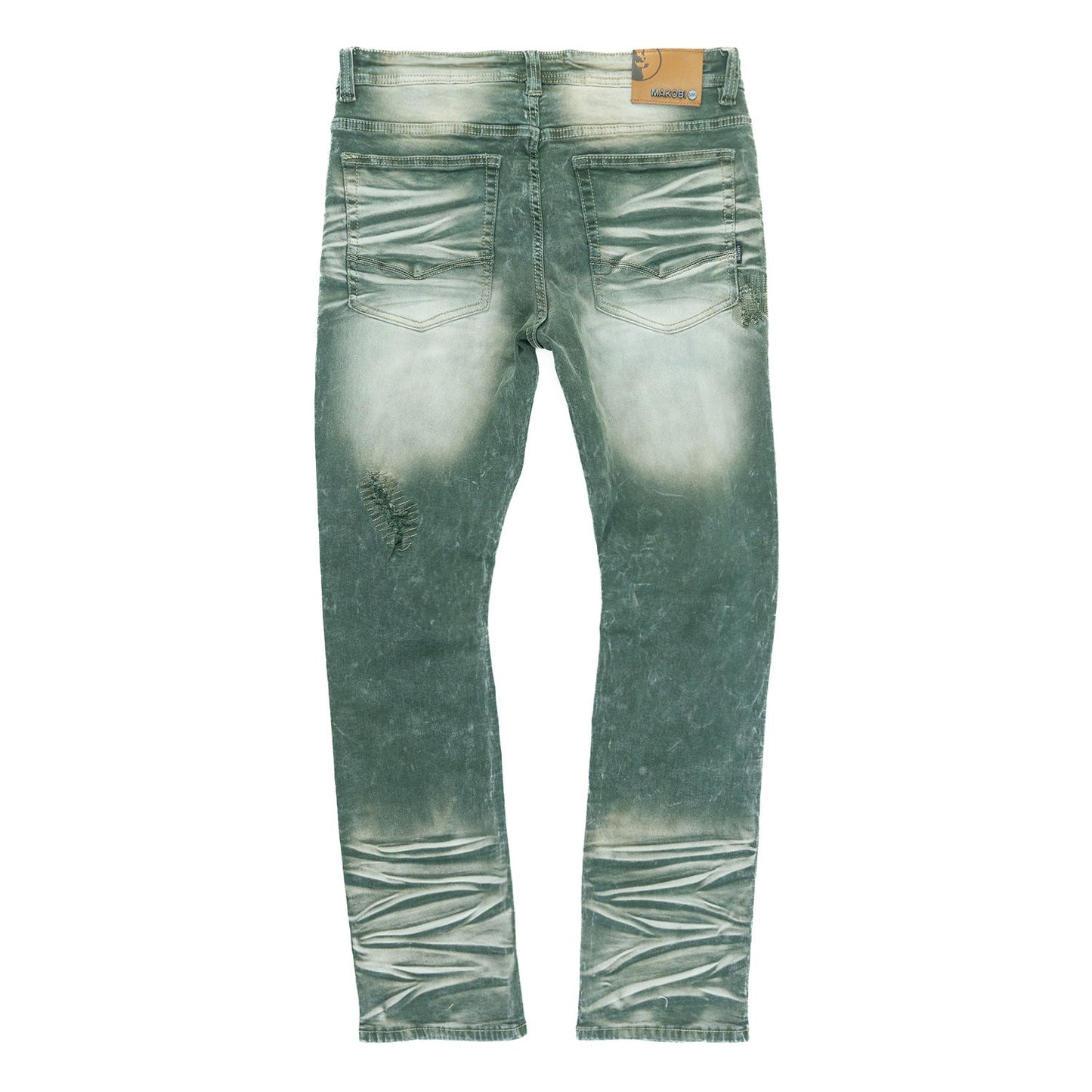 Pants | M1975 Lorenzo Jeans - Green Jeans Makobi Jeans USA