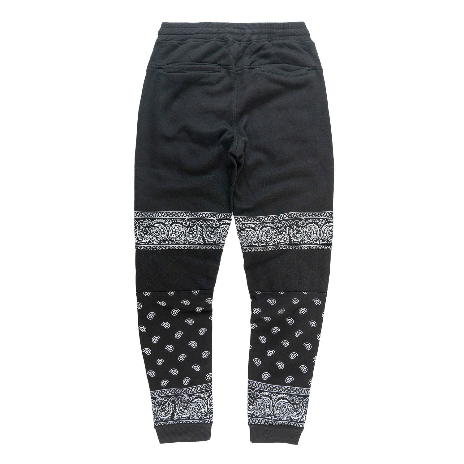 TEEK - M2765 Bandana Fleece Pants - Black PANTS TEEK MJ
