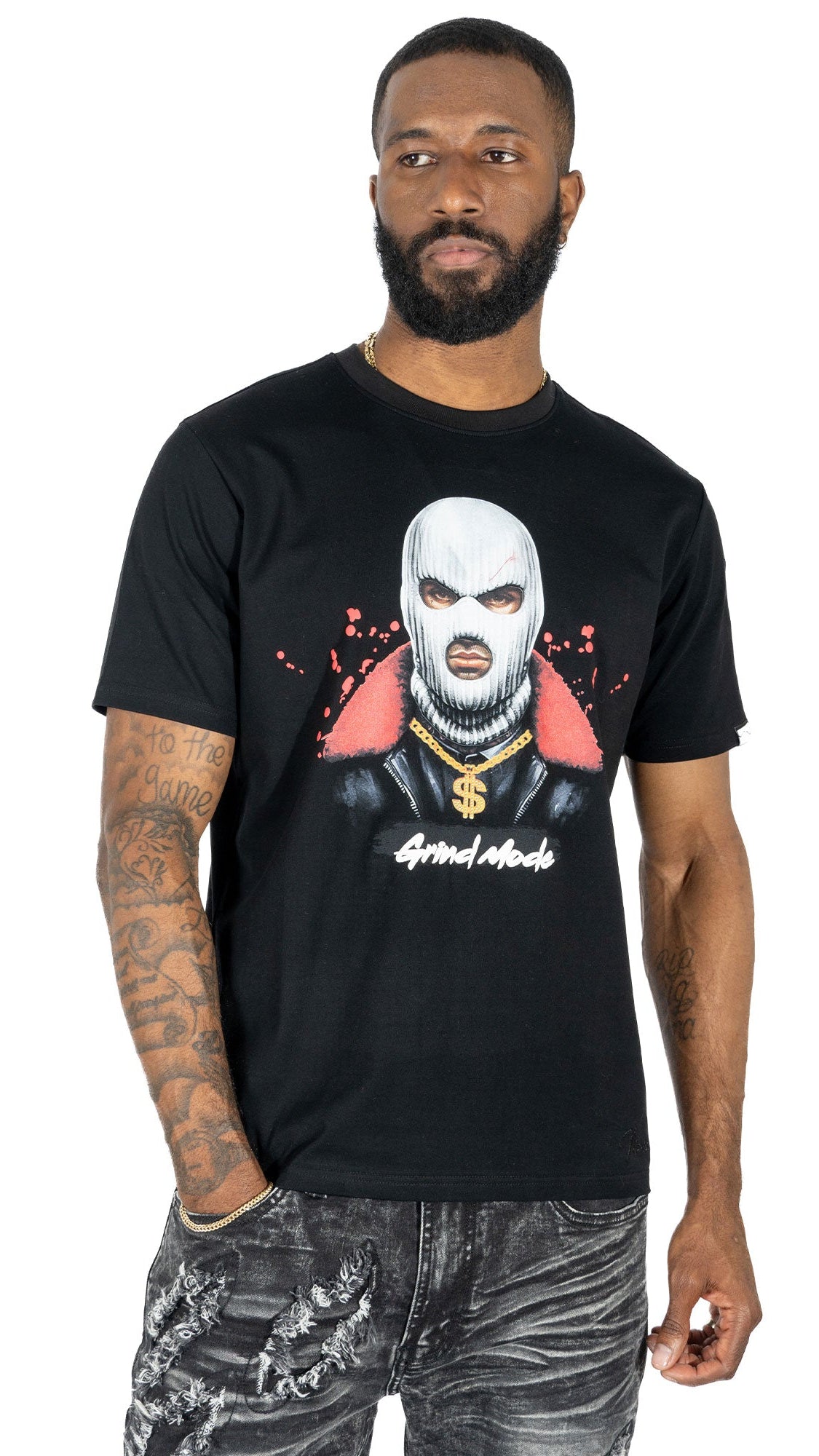 TEEK - M332 Grind Mode Tee - Black TOPS TEEK MJ