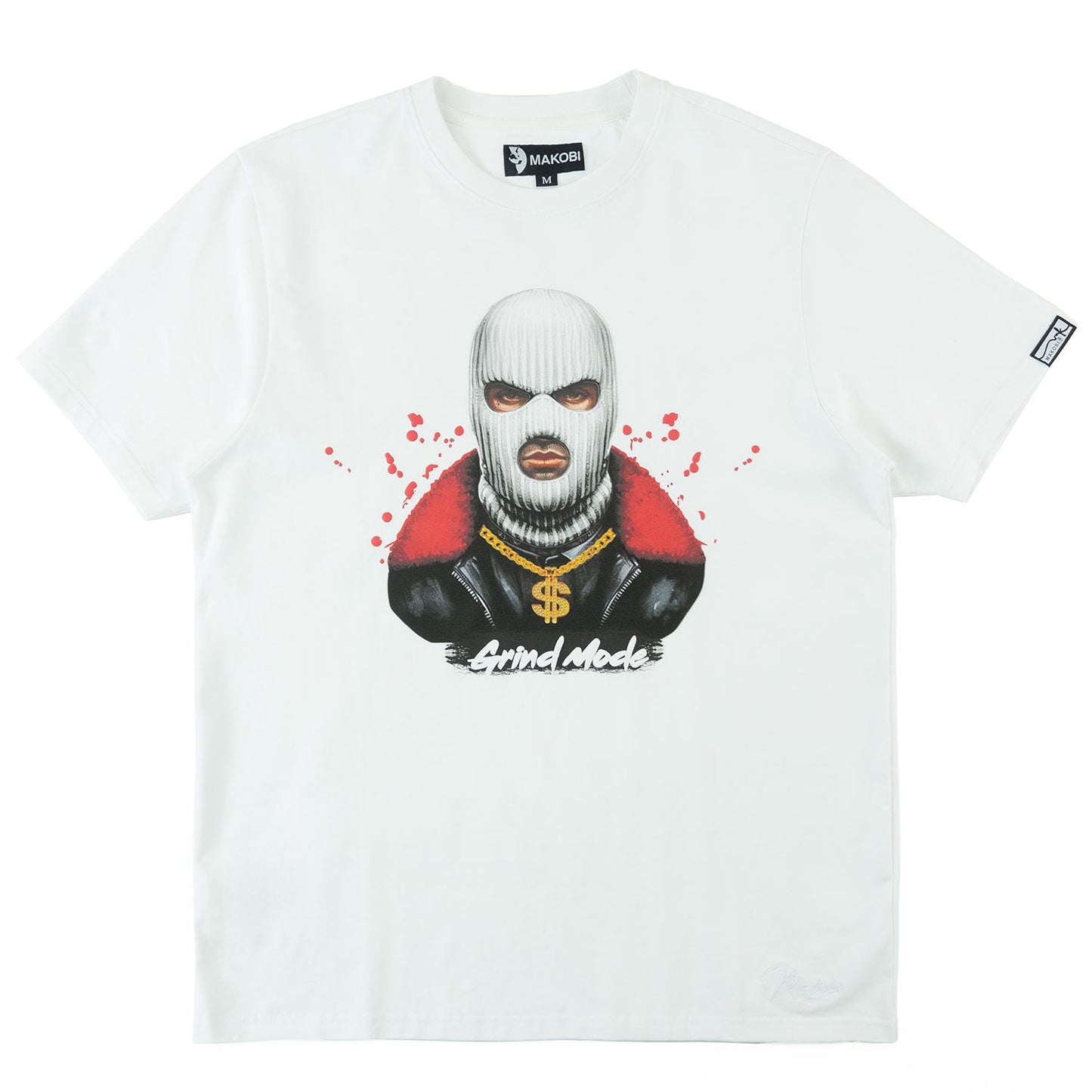 TEEK - M332 Grind Mode Tee - White TOPS TEEK MJ M WHITE