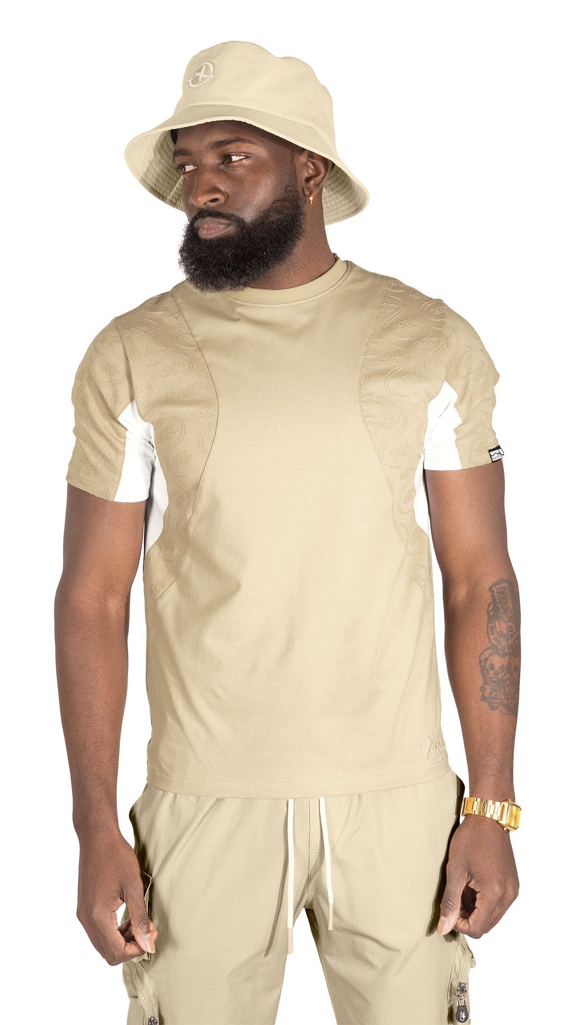 TEEK - M343 Amato Tee - Khaki TOPS TEEK MJ