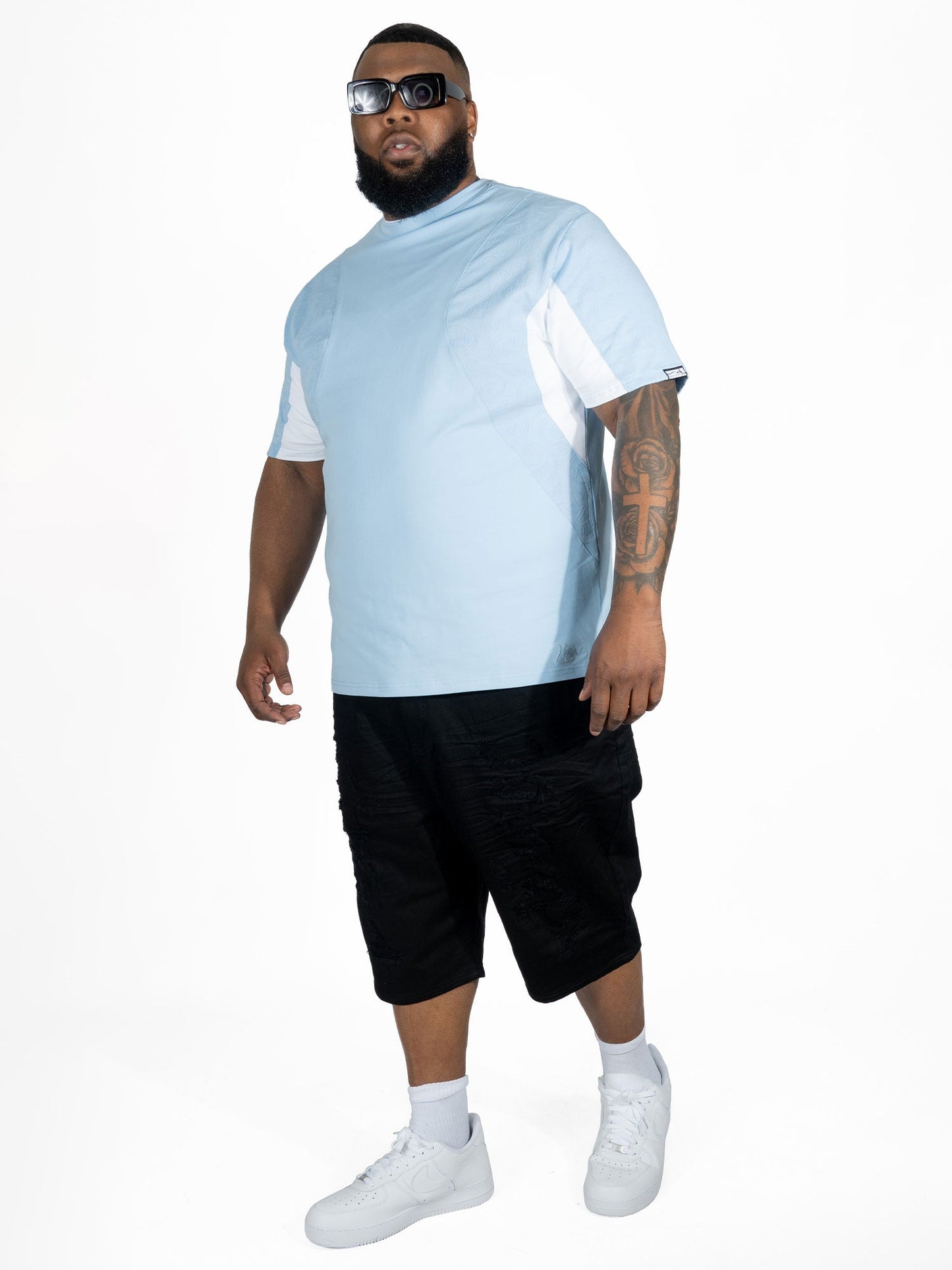 TEEK - M343 Amato Tee - Blue TOPS TEEK MJ